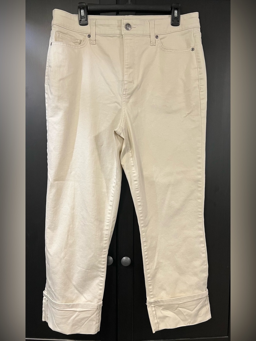 St. John's Bay Khaki Cuffed Women's Pants
